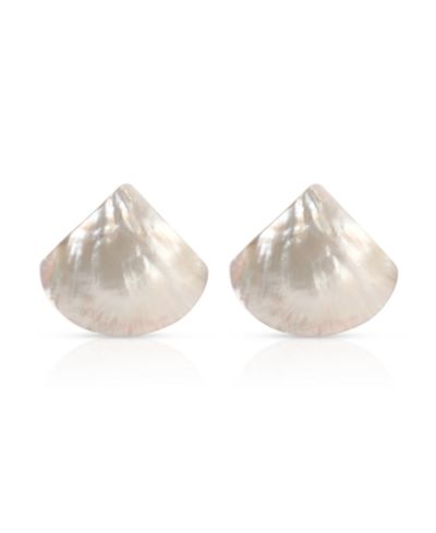 Серьги-гвоздики Ettika Rising Tide Mother of Pearl