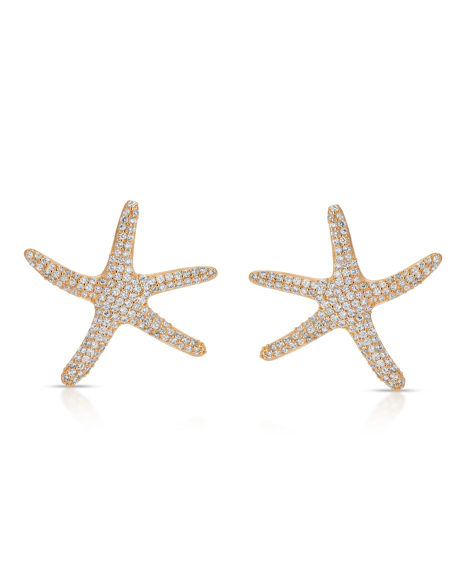 Серьги Ettika Pave Starfish