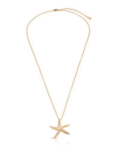 Ettika Starfish Luxe Pendant Necklace