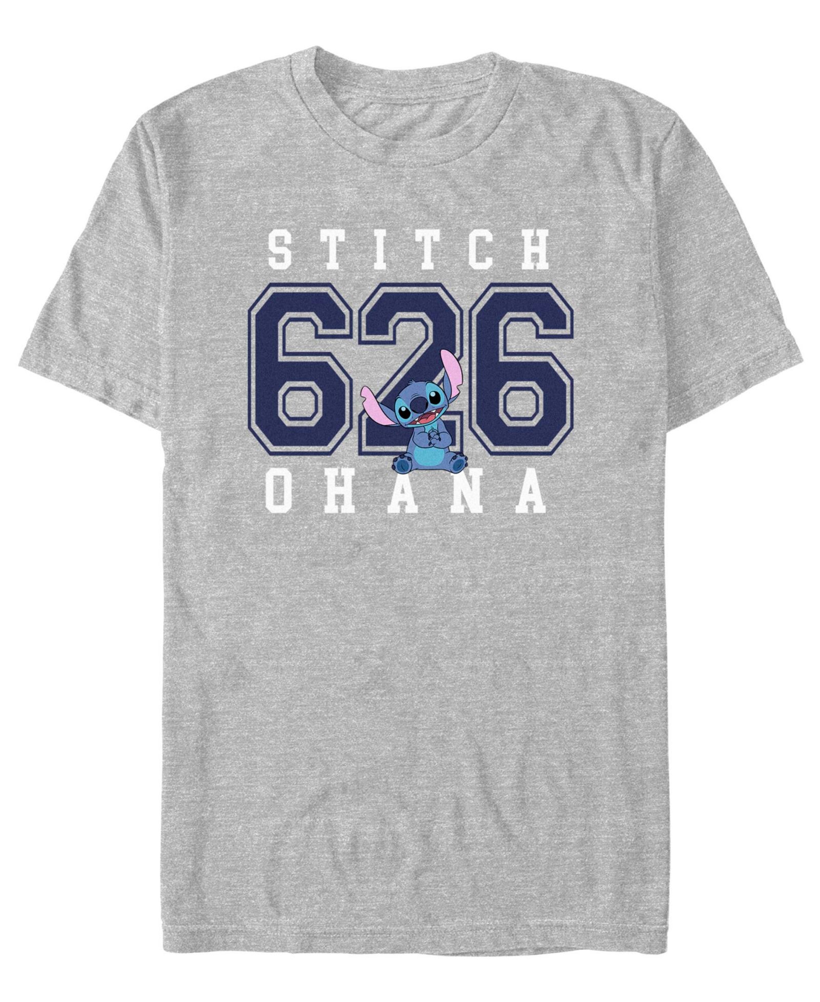 Lilo Stitch Men's Stitch Ohana Short Sleeve T-Shirt