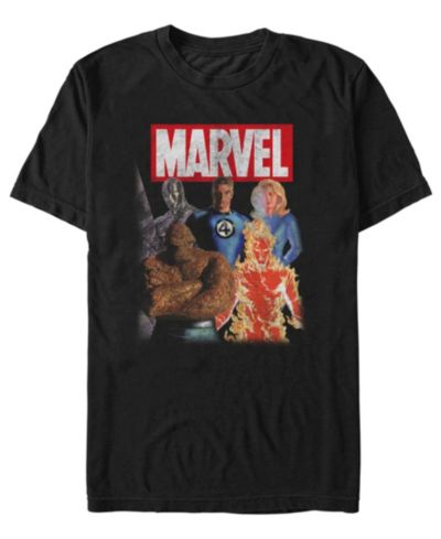 Мужская футболка Fifth Sun Marvel Team F4 с коротким рукавом