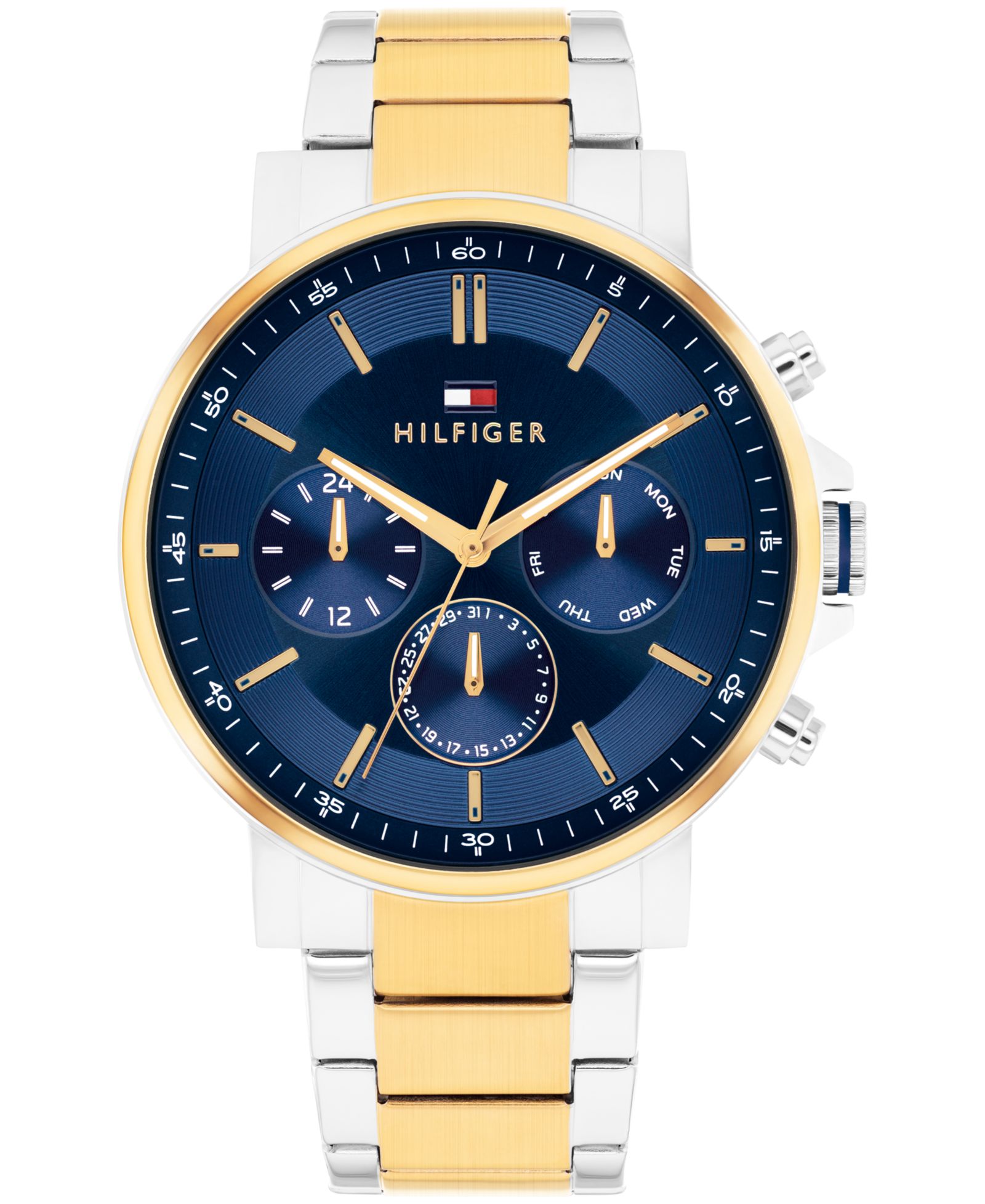 Мужские часы Tommy Hilfiger Multifunction Two-Tone Stainless-Steel Bracelet 43mm