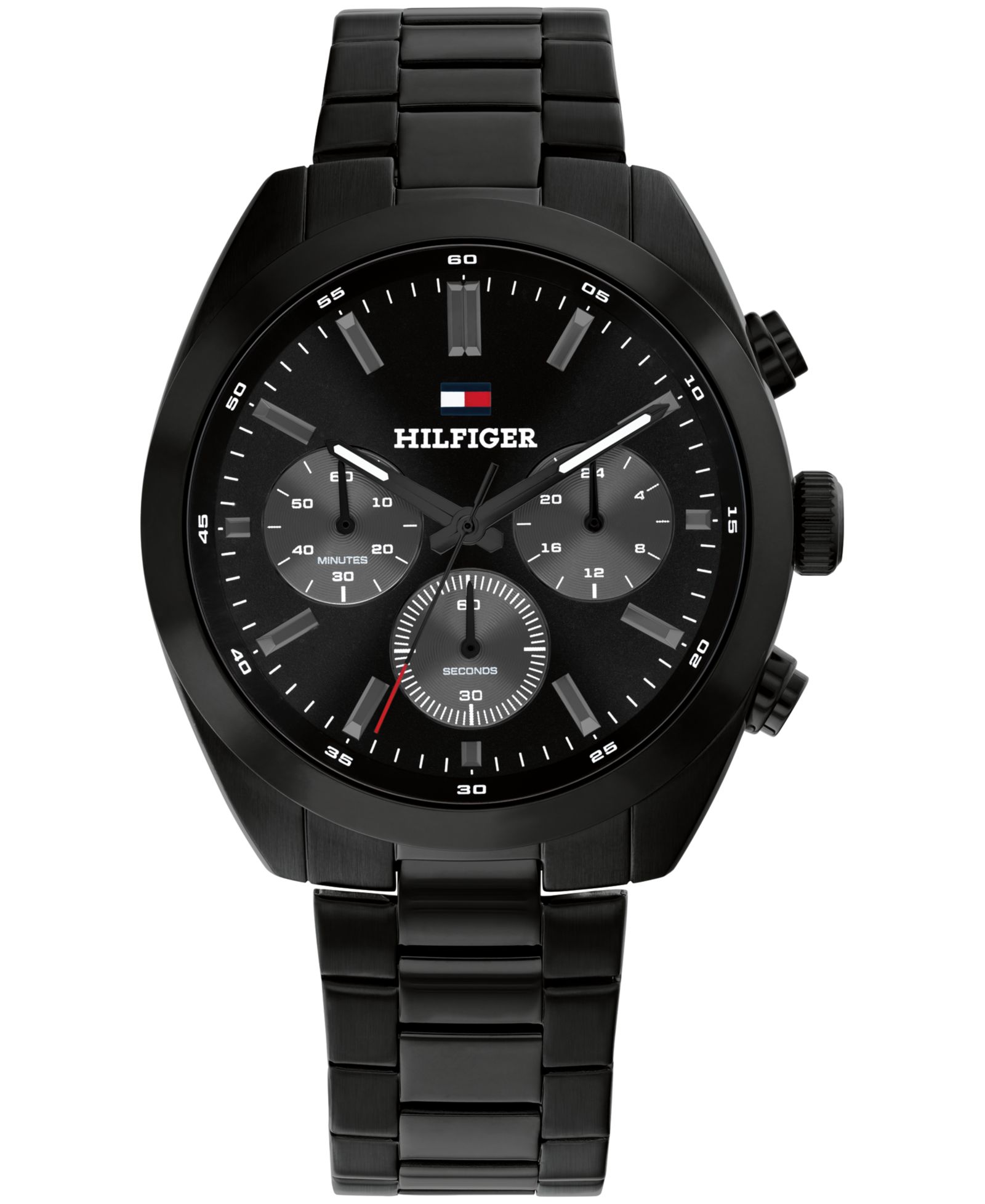 Мужские часы Chronograph Tommy Hilfiger, стальной браслет, 40mm
