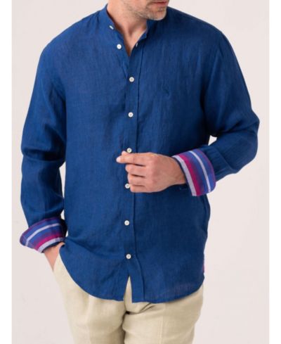 Мужская рубашка Koy Clothing Linen Band Collar