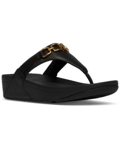 FitFlop Женские сандалии на платформе Lulu Square-Chain