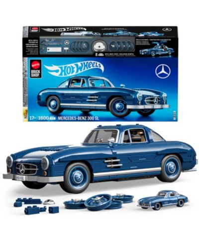 Конструктор Hot Wheels Mercedes-Benz 300 SL, 1600 Pieces