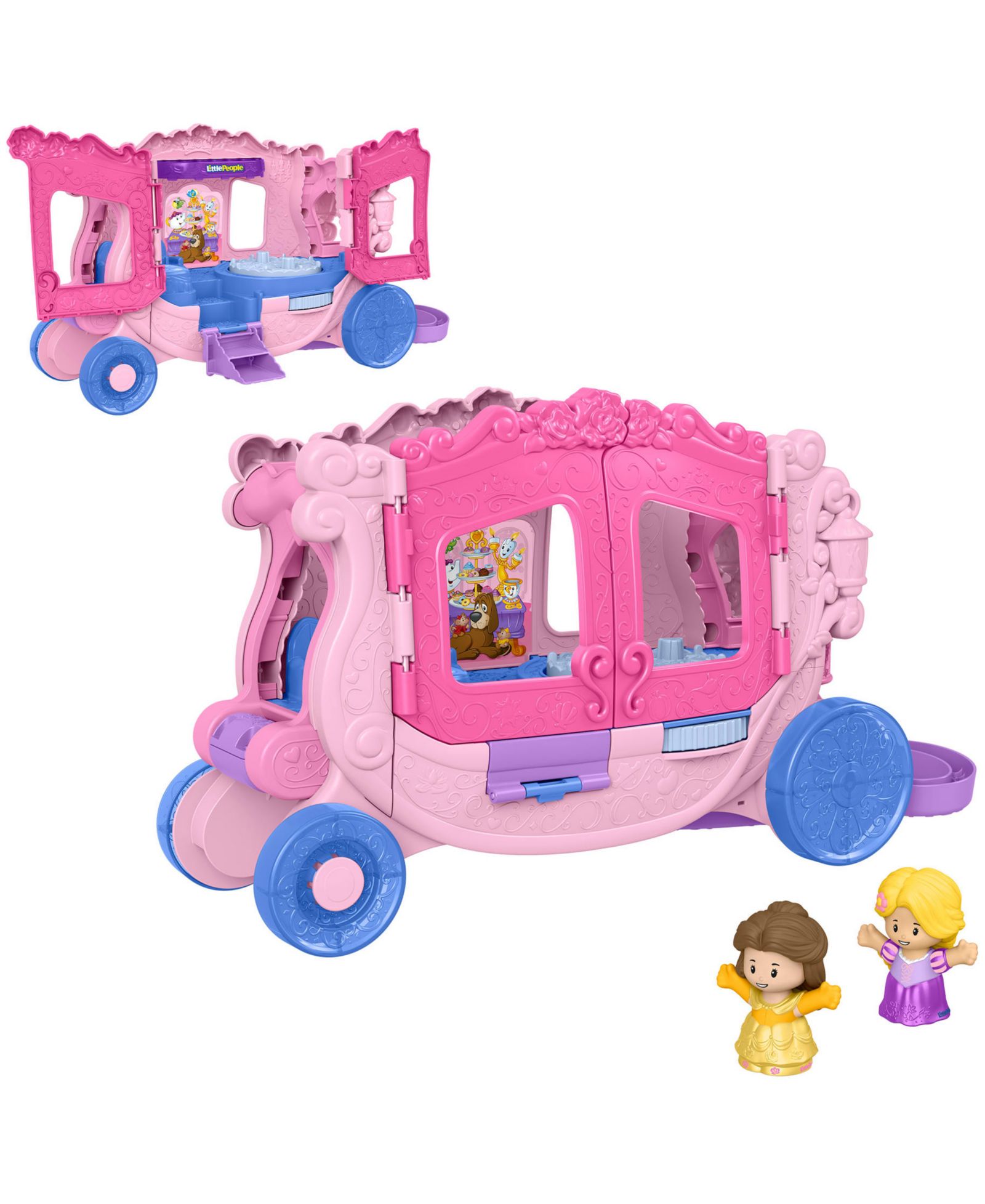 Музыкальная коляска Little People Disney Princess Pull-Along
