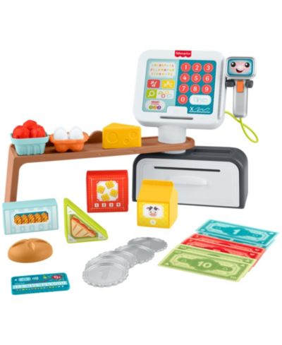 Fisher Price Count & Shop Electronic 20-Piece Cash Register, Ages 2+