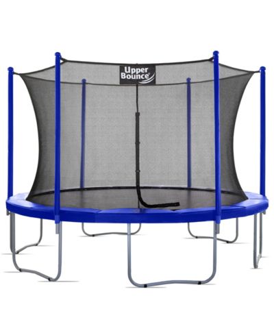 Plexalife 14 FT Round Trampoline Set with Safety Enclosure System - Backyard Trampoline - Outdoor Trampoline for Kids - Adults