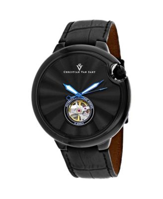 Christian Van Sant Мужские автоматические часы Cyclone Black Dial - CV0145