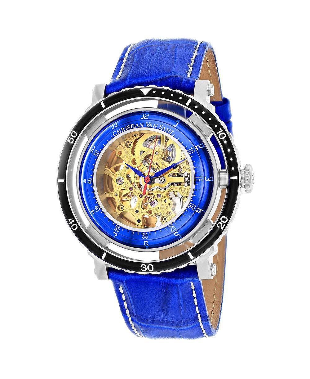 Christian Van Sant Men's Dome Gold Dial Watch - CV0741