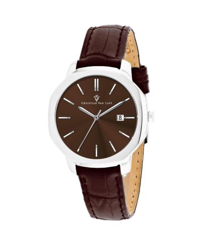 Женские часы Christian Van Sant Women's Octave Slim Brown Dial - CV0506