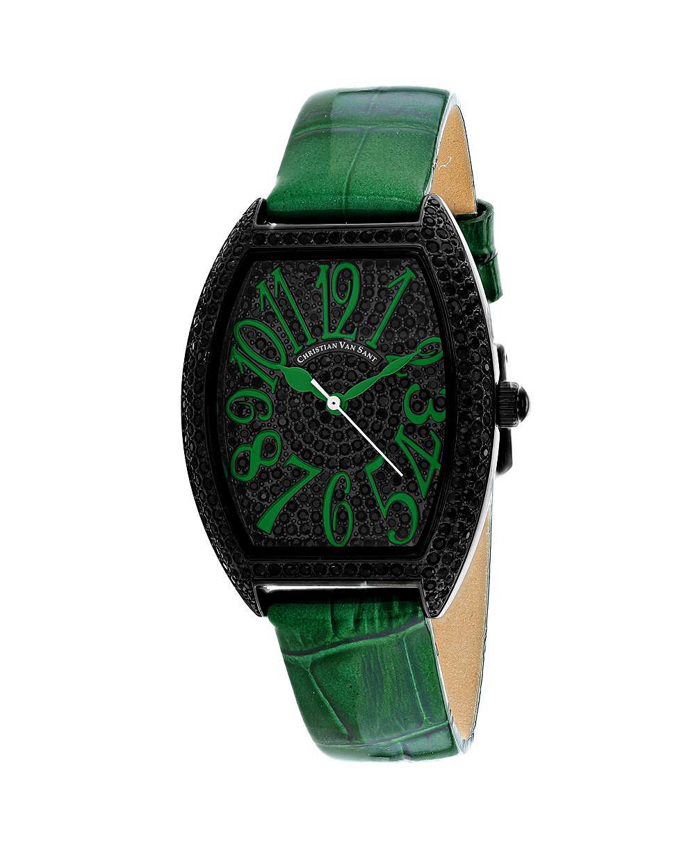 Christian Van Sant Women's Black Dial Watch - CV4825