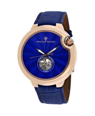 Мужские автоматические часы Christian Van Sant Cyclone Blue Dial - CV0143