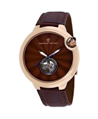 Мужские часы Christian Van Sant Cyclone Automatic Brown Dial CV0144