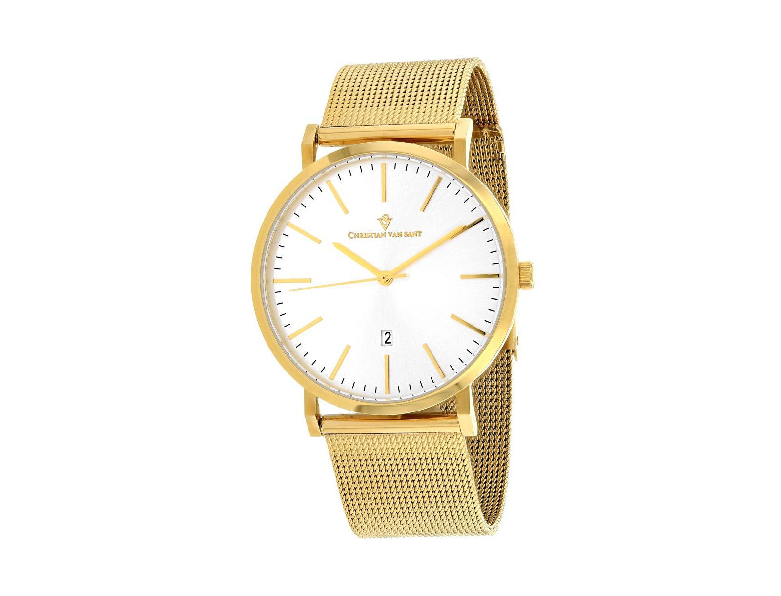 Christian Van Sant Men's Paradigm Silver Dial Watch - CV4325