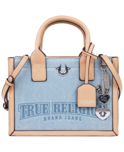 True Religion Bombe Logo джинсовая сумка-тоут с логотипом