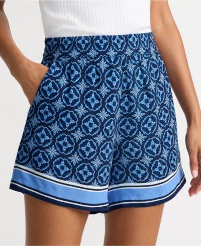 Женские шорты Lands' End Rayon High Rise