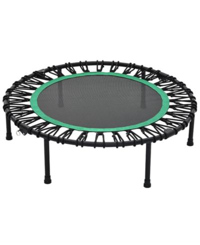 Zenova Rebounder Trampoline for Adults with Bungee Cords, Portable Fitness Exercise Mini Trampoline Without Handle