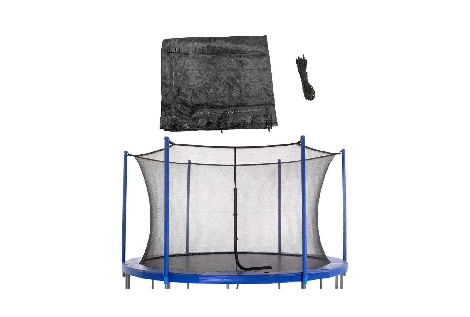 Сетка для защиты бату trampoline Plexalife, подходит для круглого каркаса 12 FT