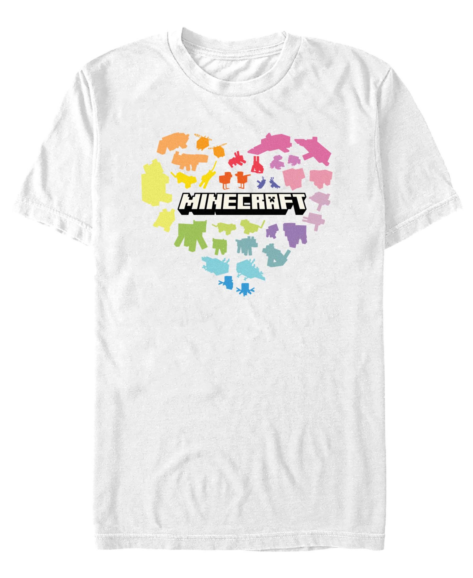 Мужская футболка Fifth Sun Minecraft Heart Short Sleeve