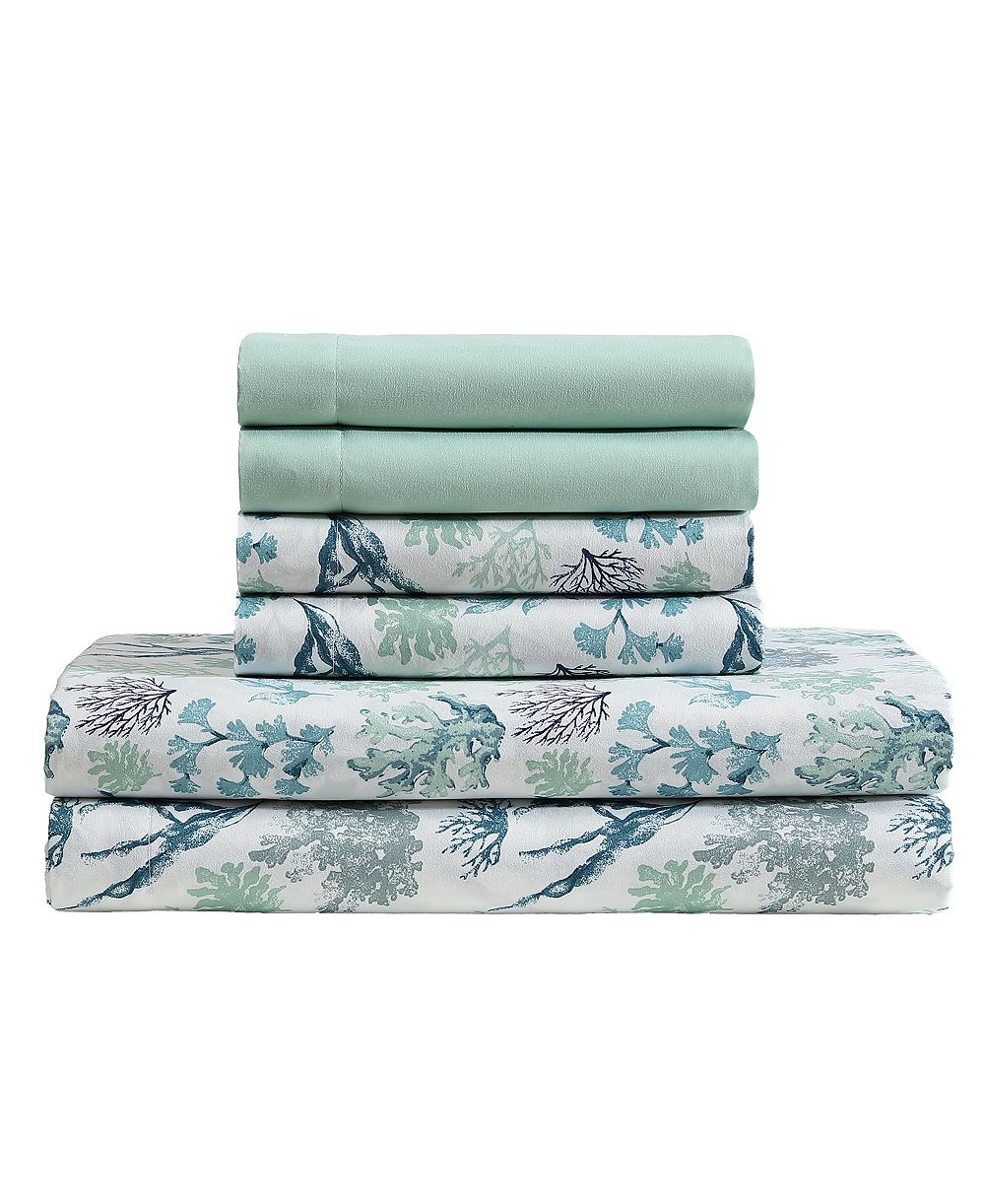 Caribbean Joe Cooling 6-Piece Sheet Set, King