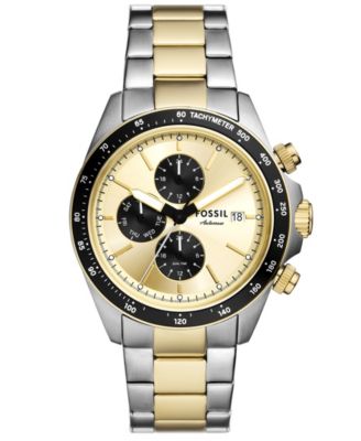 Мужские часы Fossil Autocross Multifunction Two-Tone Stainless Steel, 42mm