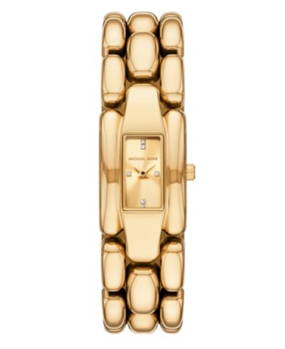 Женские часы Hally Two-Hand Gold-Tone Stainless Steel, 21mm