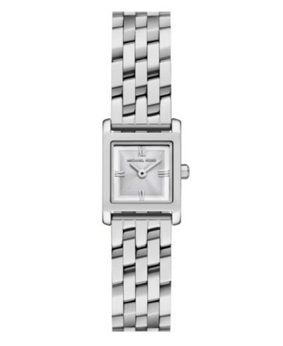 Женские часы Georgie Two-Hand серебристого цвета из нержавеющей стали, 20mm