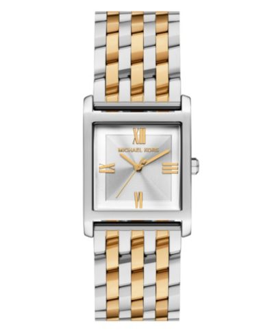 Women's Georgie Three-Hand Two-Tone Stainless Steel Watch, 27mm