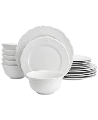 Elama Rigel 18 Pc. Dinnerware Set, Service for 6