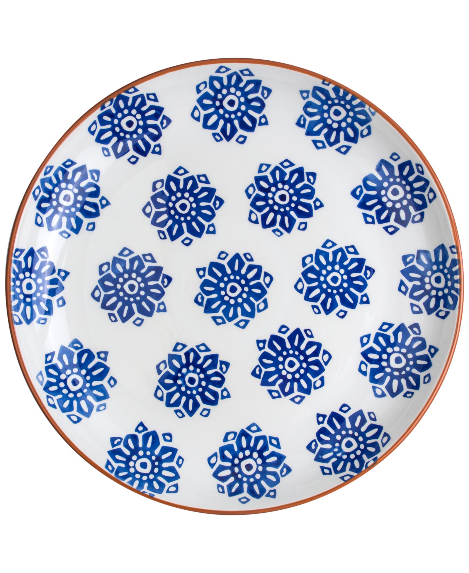 Euro Ceramica Costa Azul Tile Round Platter
