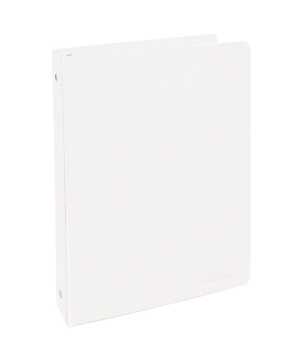 Enday 3-Ring Binder with Clear View Cover and 2 Inside Pockets – Heavy Duty Durable Binder for School Supplies, Office Organization, or Home Use – Colored Binder for Documents, Notes, Reports, and More