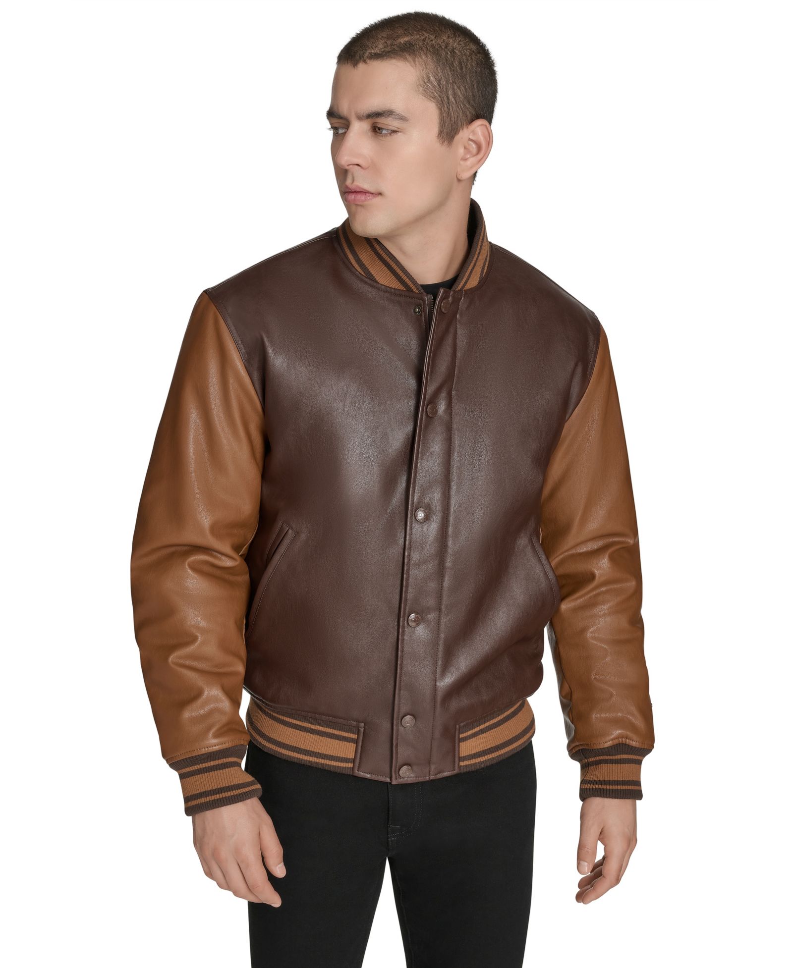 Мужская куртка Champion Faux Leather Varsity
