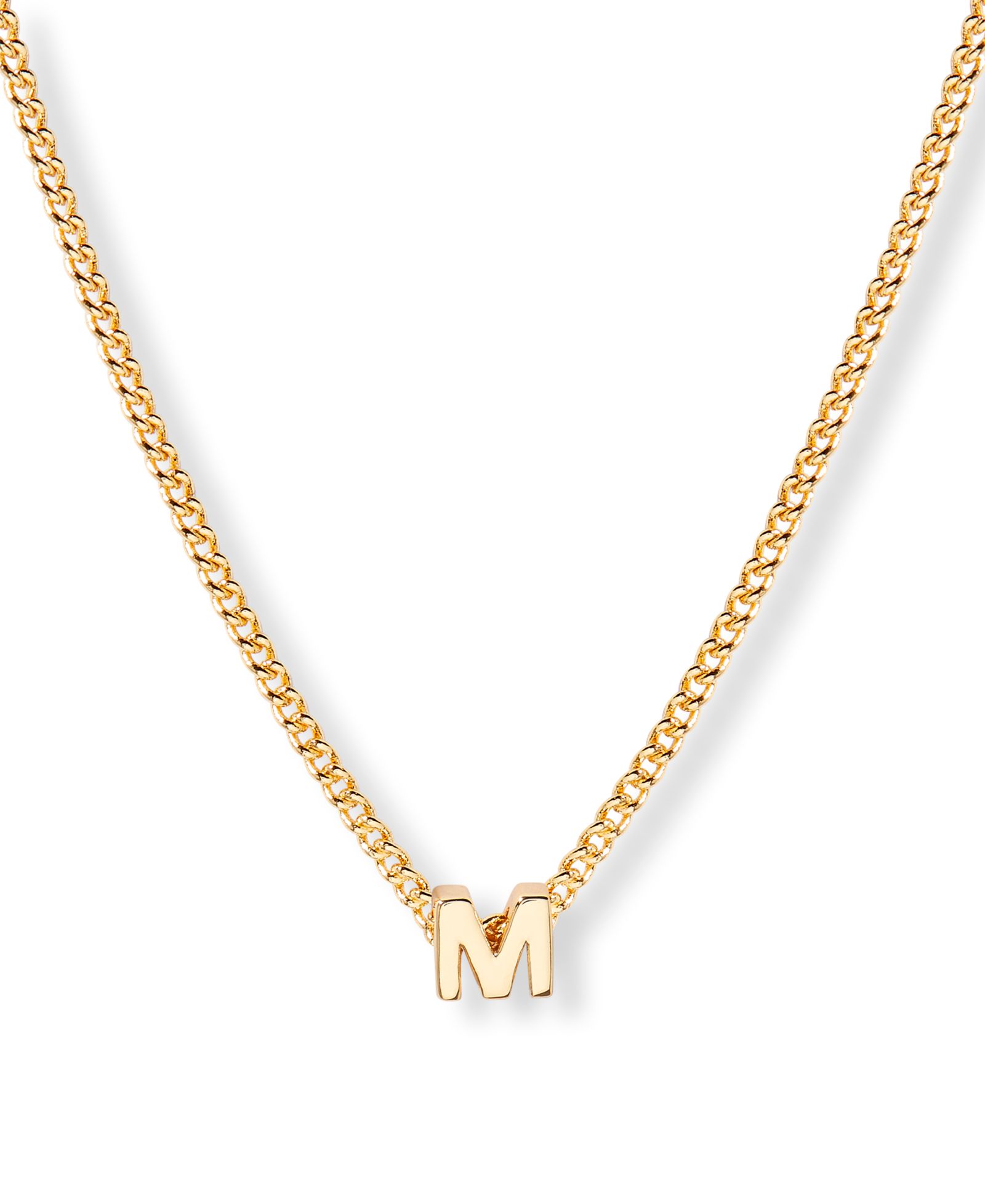 brook & york золотая подвеска Kira Mini Initial