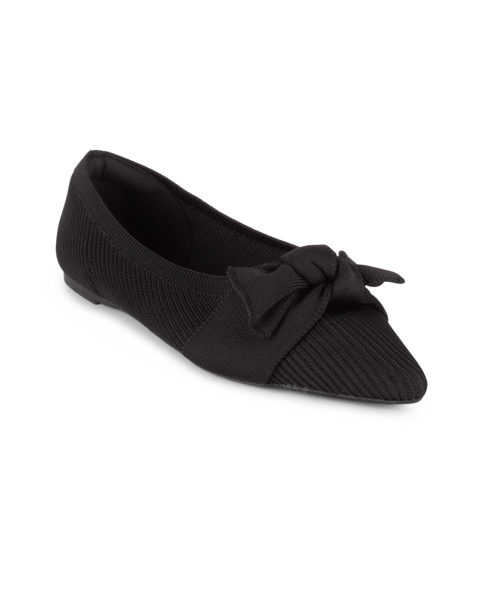 Tahari Women's Monserrat Pointed Toe Knit Flats