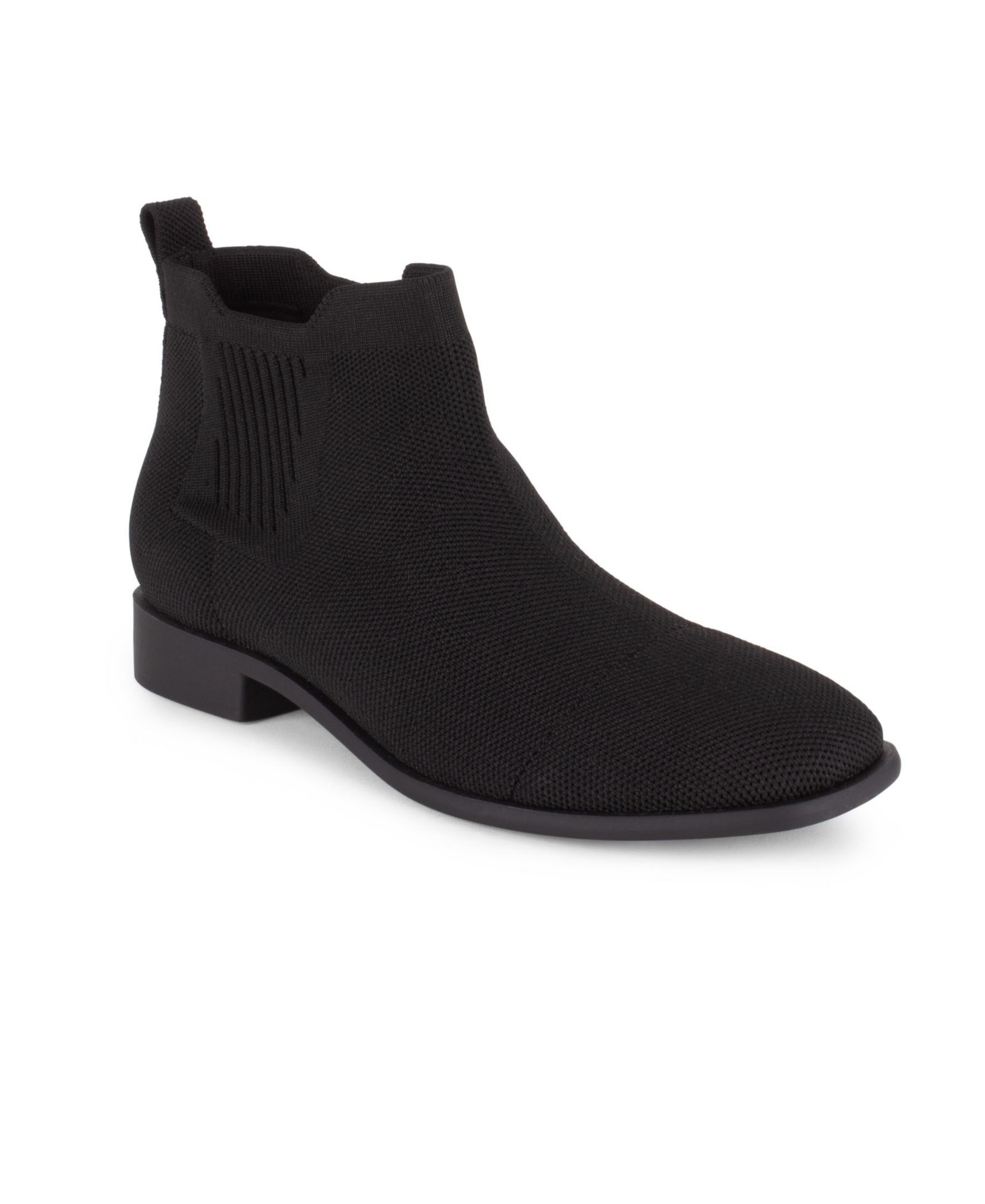 Tahari Women's Roundabout Knit Slip-On Booties