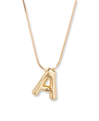 Подвеска brook & york Gold Plated Pippa Bubble Initial