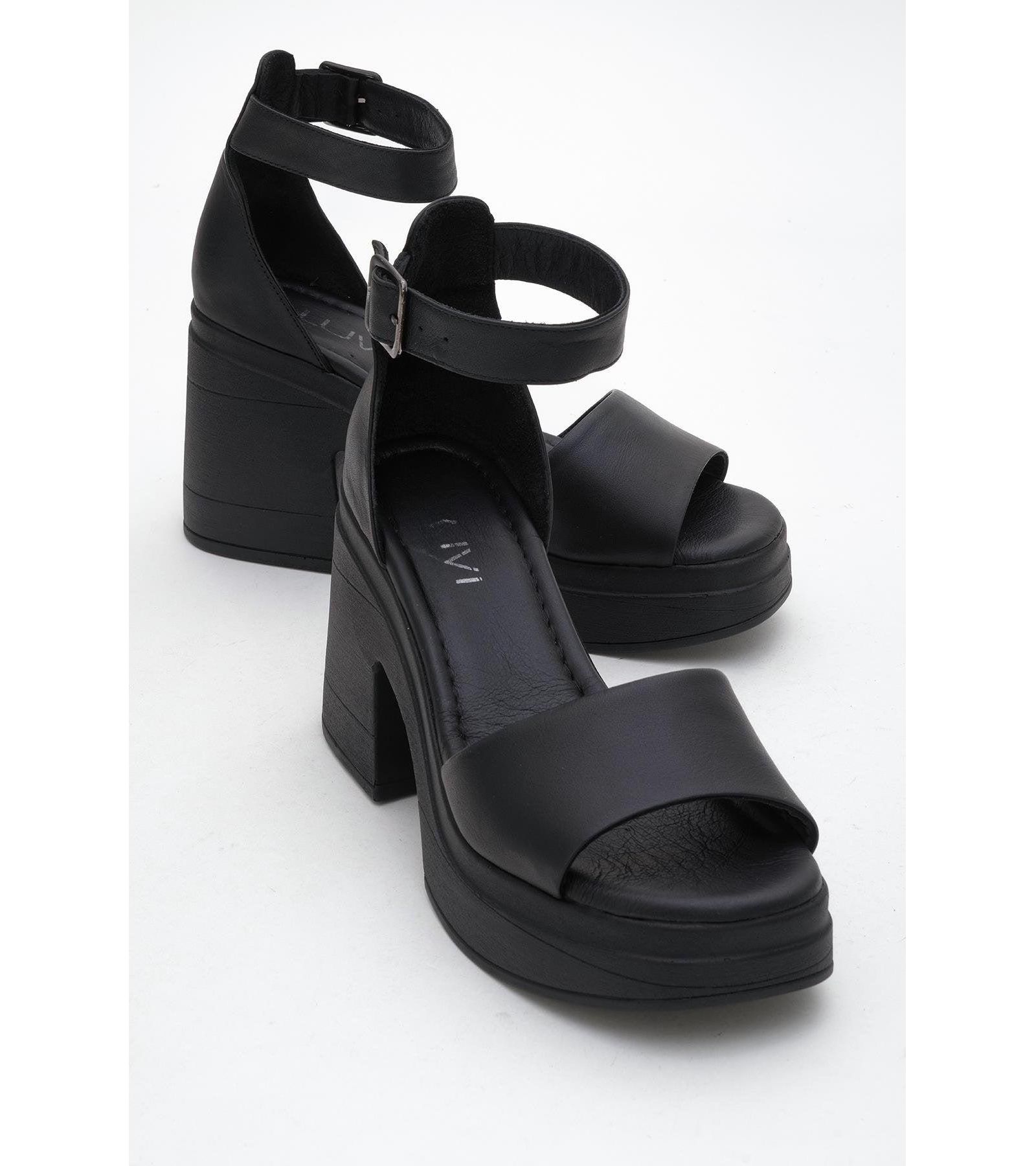 MARGOT Leather Platform Sandal (Women)