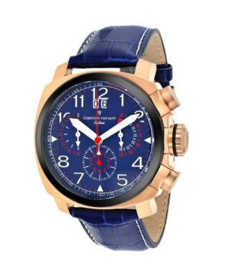 Мужские часы Christian Van Sant Grand Python Blue Dial CV3AU5