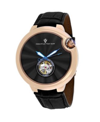 Мужские часы Christian Van Sant Cyclone Automatic Black Dial - CV0147