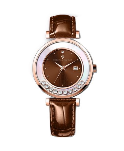 Женские часы Christian Van Sant Bria Brown Dial - CV3817