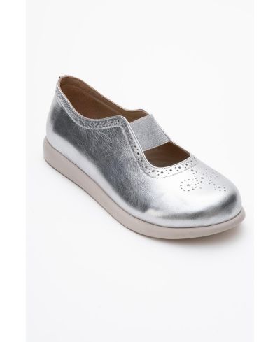 Silver leather