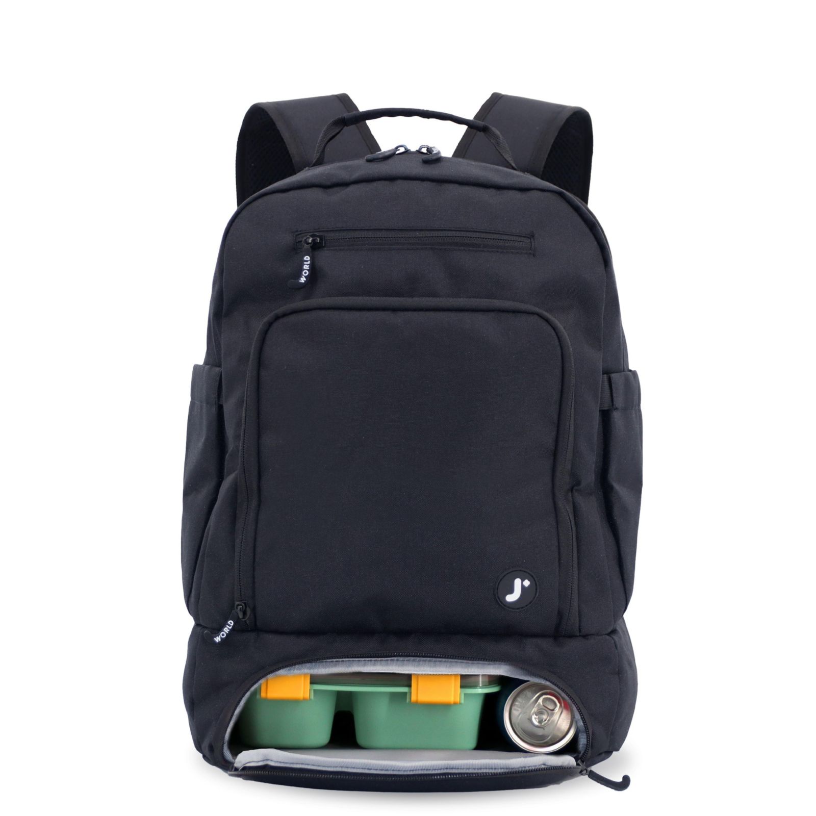 J World Unisex Packmate 2 in 1 Backpack With Built-in Lunch Bag