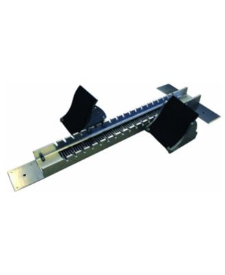Grand Prix Starting Block, Aluminum Cast, Rust-Proof Steel Channel, Adjustable Pedals with 4 Angles, 3 Anchor Nails, Durable & Stable Design