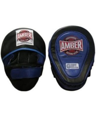 Боксерские перчатки Amber Sports с гелевым наполнителем для бокса, кикбоксинга и MMA, изогнутый дизайн с влагостойкой подкладкой и амортизирующей набивкой