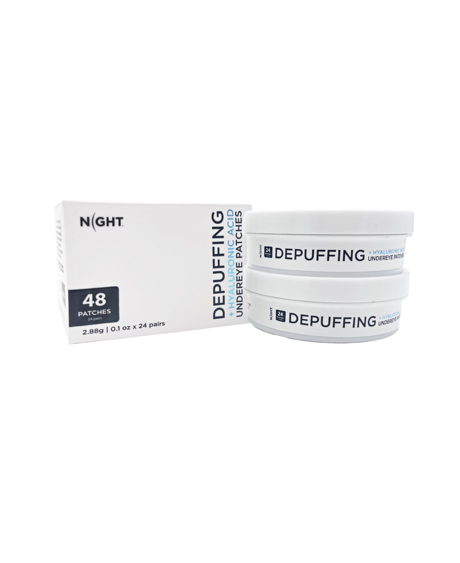 NIGHT Depuffing Hyaluronic Acid Undereye Patches 48-Pack