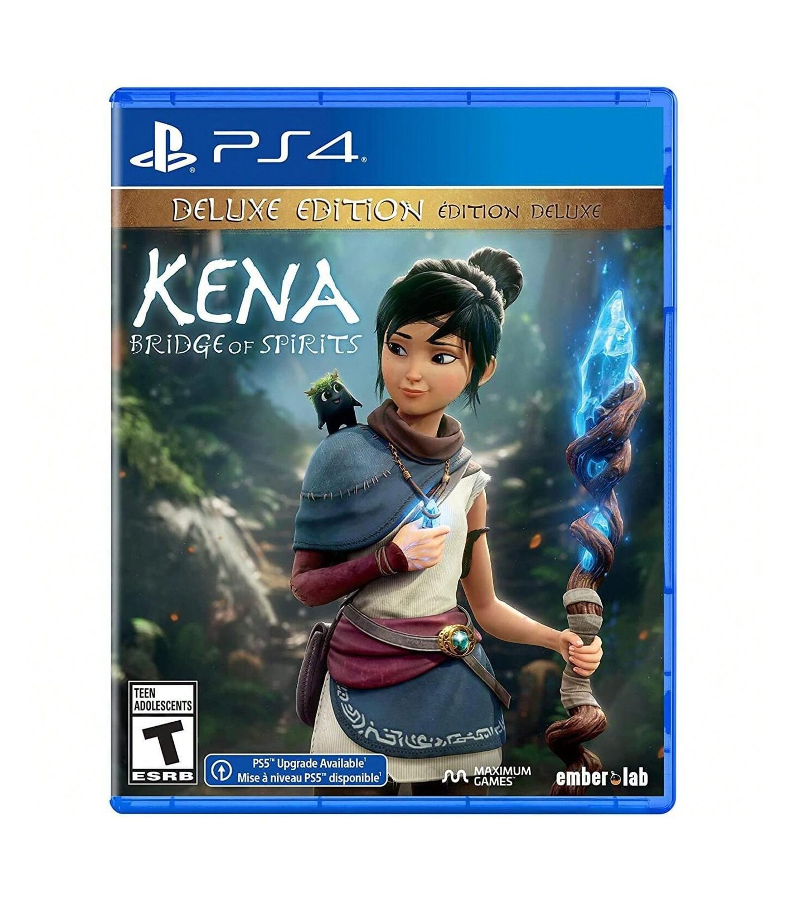 Игра Maximum Gaming Kena: Bridge of Spirits - Deluxe Edition для PlayStation 4
