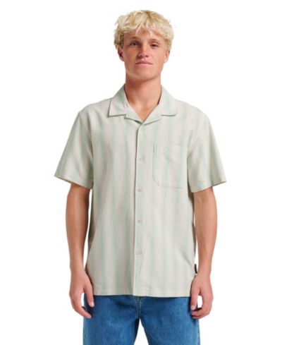 Рубашка Quiksilver Men's Oxford Stripe с коротким рукавом