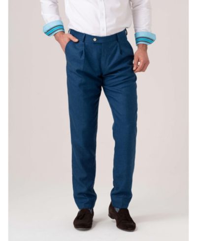 Koy Clothing Мужские брюки из смеси льна